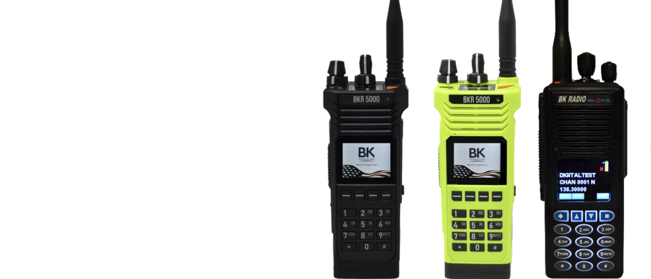 Two Way Radios For Police Departments BK Technologies